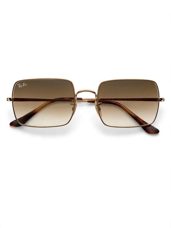 Ray-Ban Accessories - Ray-Ban Women's Gold Frame Sunglasses with Brown Gradient Lenses